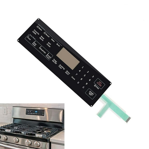 For Samsung NX58H5600SS/AA-00 NX58J5600SG/AA-0 Range Membrane Switch DG34-00027B