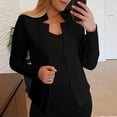 thumbnail image 5 of fatyb Plus Size Blazers for Women Business Casual Open Front Suit Jackets Professional Work Blazers, 5 of 6