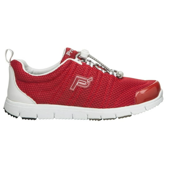 Women's Adult Propet Women's Travel Walker Walking Shoe Fashion Sneakers Casual Shoes Red 10 Wide US Women