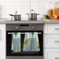 thumbnail image 6 of joogoo 2 PCs Hand Towels Sets Love Tree Cotton Face Towel Bathroom Decorative, 6 of 7