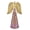 Purple, variant on Regal Art & Gift Murano Angel LED Decor 13" - Purple Glass 12.25" Figurine Statue