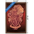 thumbnail image 3 of The Wizarding World: Harry Potter - Gryffindor Lion Crest Wall Poster, 14.725" x 22.375", Framed, 3 of 5