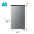 thumbnail image 2 of Arctic Wind New 4.4-Cu. ft.  Standard Compact Refrigerator with Freezer Compartment, Silver, 2AW1SLF44A, 2 of 9