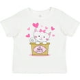 thumbnail image 3 of Inktastic Kitty Nana Loves Me Girls Toddler T-Shirt, 3 of 5