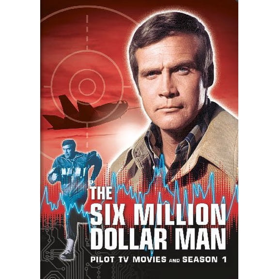 The Six Million Dollar Man Poster 12x16 Print on Metal Sign 12in x 16in Square Adults Best Posters
