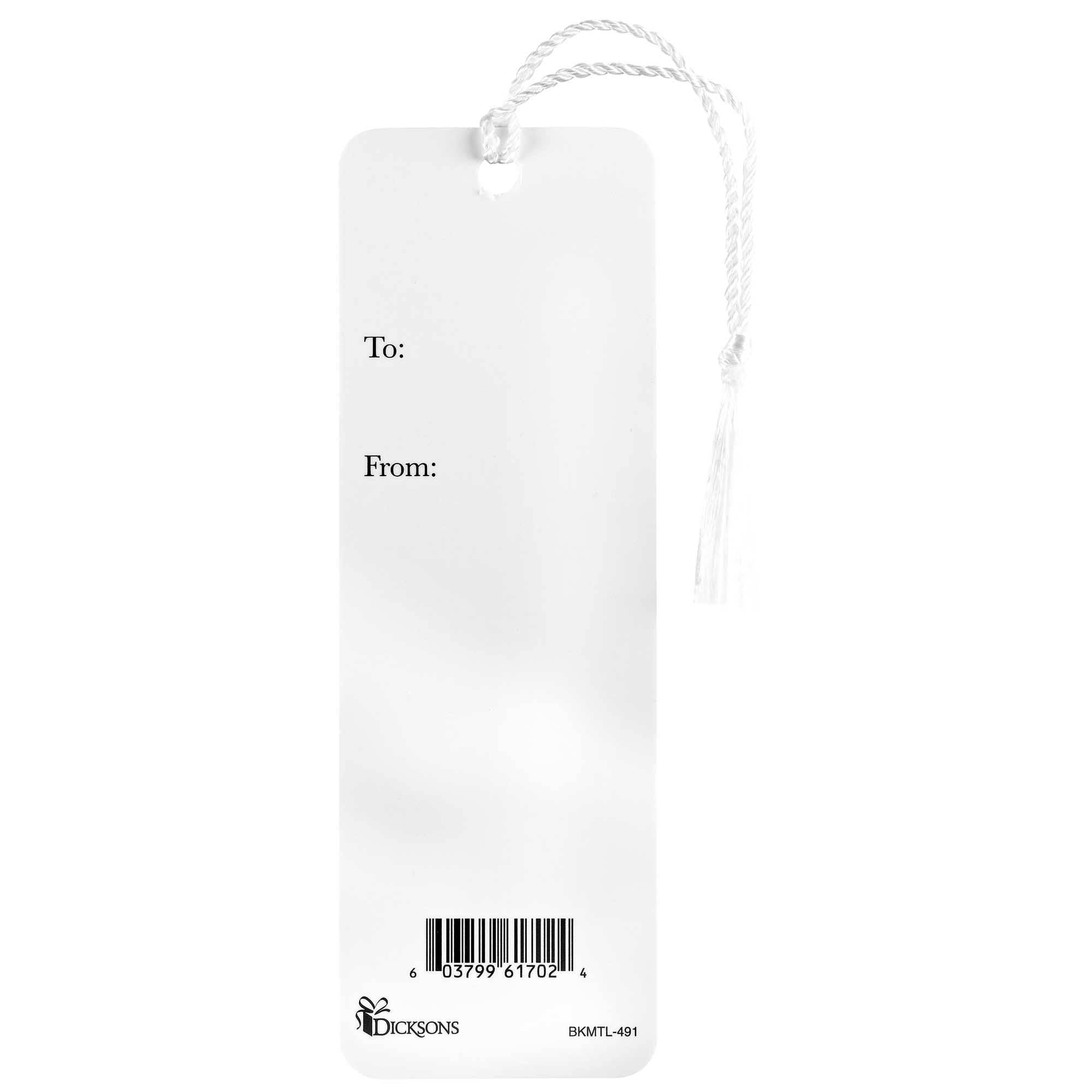 Dicksons BKMTL-491 Lord Help Me with Everyday Repetitive Mundane Tasks Black, White, and Blue 2 x 6 Paper and Tassel Encouraging Tassel Bookmark, Pack of 12