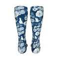 thumbnail image 6 of KLL Rose Flowers Print Cool Socks Men's Women's Crew Socks Funny Crazy Novelty Stockings, 6 of 8