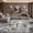 Black/Gold, variant on UERMEI 8'x10' Washable Area Rugs for Living Room, Modern Abstract Printed Carpet, Non Slip Indoor Rug for Bedroom Home Decor Carpets, Grey Gold