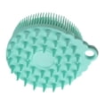 thumbnail image 1 of Cepillo de baño y exfoliante capilar de silicona con limpieza profunda y suave, agarre ergonómico y fácil, secado rápido., 1 of 5