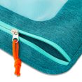 thumbnail image 4 of Pen+Gear Polyester 2 Zipper Binder Pouch, Teal, 10.5” x 7.75”, 4 of 6