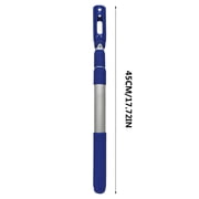 Pool Pole Aluminum Telescoping, 3 Feet Telescoping Swimming Pool Cleaning Poles, Adjustable Telescopic Pole, For Skimmer Net,Brush,Vacuum Head, Universal 1.25