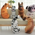thumbnail image 5 of LIWEN 50cm 3D Simulation Dog Cute Plush Cushion Removable And Washable Sleeping Pillow Sofa Ornament 6 Styles Stuffed Animal Dog Plush Pillow Lying Cushion Home Decoration, 5 of 8