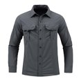 2023 New Multiple pockets Outdoor Fishing Men Combat U.S Shirts