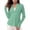 Green, variant on Womens Workout Tops Long Sleeve 1/4 Zip UV Sun Protection UPF 50  Quick Dry Workout Hiking Athletic Shirts Rash Guard for Women Gym Tops