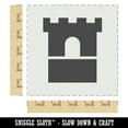 thumbnail image 2 of Castle Turret Tower Solid DIY Cookie Wall Craft Stencil - 5.5 Inch, 2 of 5