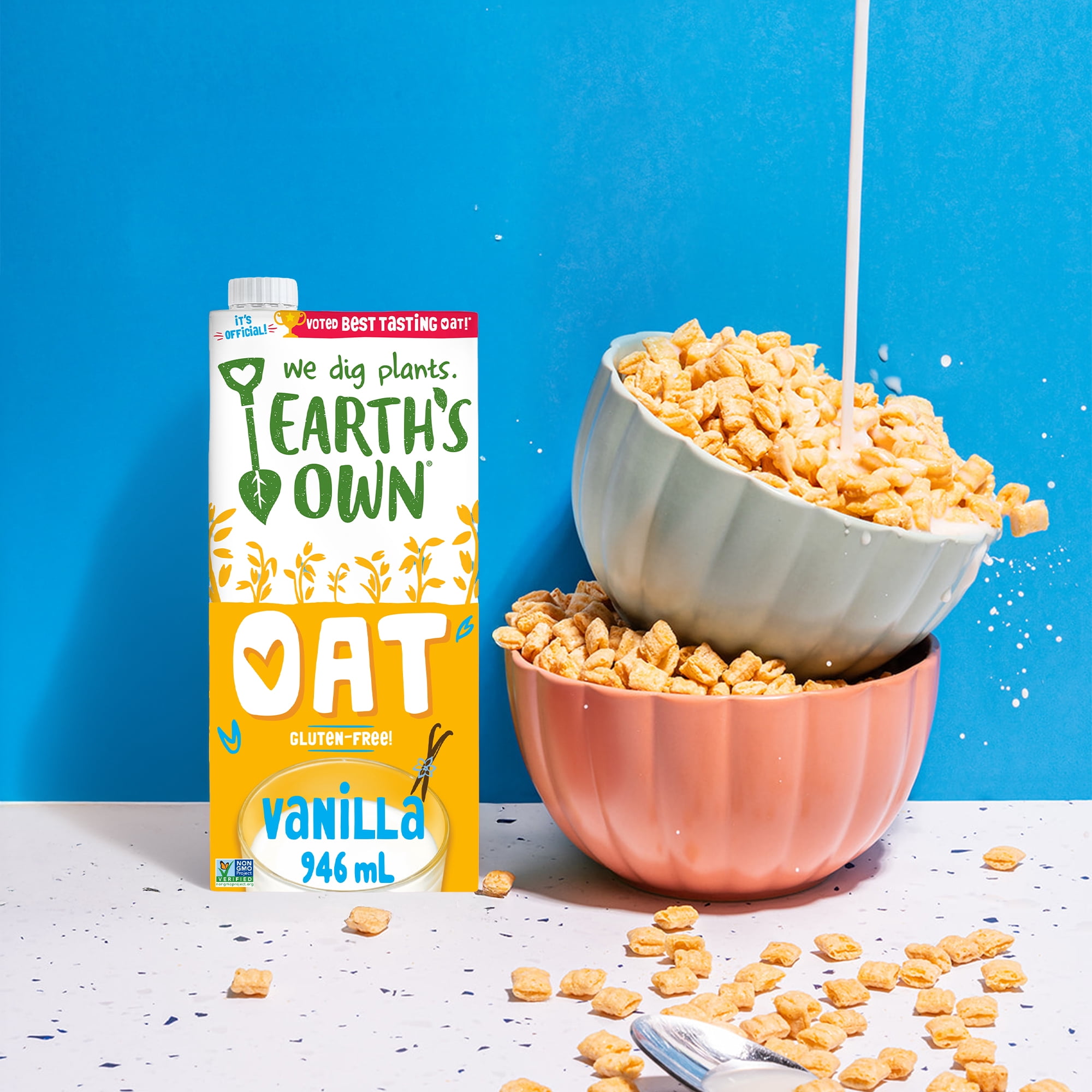 Earth's Own Sans gluten, Boisson à l’avoine Vanille, 946 ml