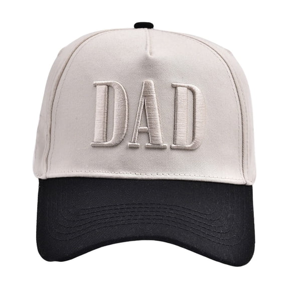 Trucker Hats CQXIDFH MOM & DAD EST.2026 Embroidered Baseball Cap, Retro Two Tone Trucker Hat, Adjustable Sun Hat for Daily Outdoor, Hair Accessories (Beige, One Size)
