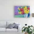 thumbnail image 3 of Trademark Fine Art 'Fearless Floral I' Canvas Art by Regina Moore, 3 of 3