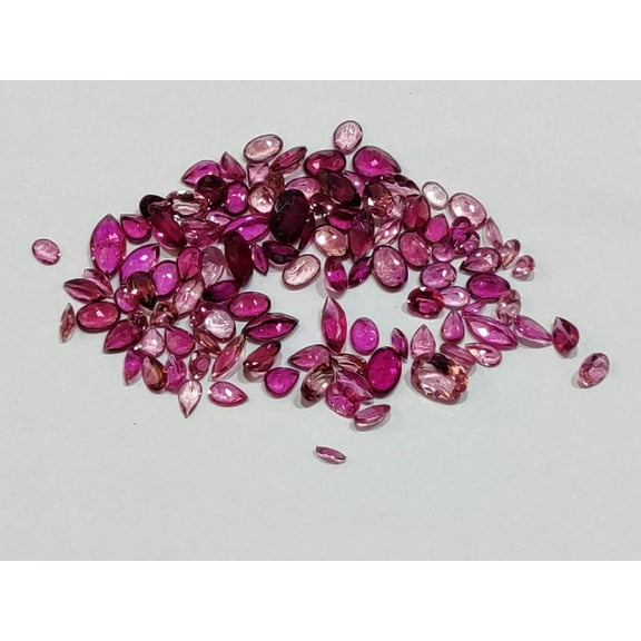 35.10Cts Wholesale Lot Natural Pink Tourmaline Mix Shape Cut Loose Gemstone