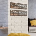 thumbnail image 6 of Wooden Farmhouse Signs Wall Art, Rustic Family Theme Wooden Plaques for Home Decor, Hanging Wall Decoration for Living Room,2pcs, 6 of 6