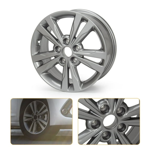 16 x 6.5 Inch Alloy Replacement Wheel Rim for 16-18 Hyundai Elantra