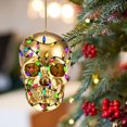 thumbnail image 2 of Skull Pendant Acrylic Halloween Horror Car Rearview Mirror Pendant for Gift, 2 of 8