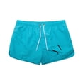thumbnail image 2 of UANWENN Men's Swim Board Shorts Beach Shorts With Sports Print Casual 3 Inch Trunks For Swimming Surfing Board Shorts Men Zipper Pocket Mens plus Size Board Shorts Mens Swim Trunks No Mesh Popular, 2 of 5