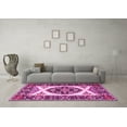 thumbnail image 3 of Ahgly Company Indoor Rectangle Persian Pink Traditional Area Rugs, 2' x 3', 3 of 4