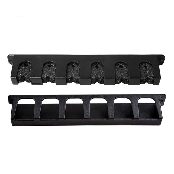 Quaqdae Fishing Rod Rack Vertical Holder Horizontal Wall Mount Boat Pole Stand Storage