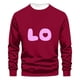 thumbnail image 3 of Sudaderas sin capucha para hombre, estilo casual, a la moda, con cuello redondo, estampado, de manga larga, blusas de manga larga y cuello redondo, blusas de poliéster para hombre, 3 of 3