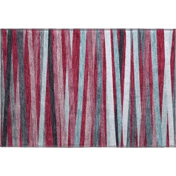 Dalyn Rugs Premium Machine Washable Mayfield AMF997 Burgundy 1'8" x 2'6" Rug