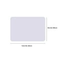 thumbnail image 3 of Harlier A4 White Board Dry Erase for Wall, 9"x12" Small Magnetic Hanging Double-Sided Whiteboard, Portable White Board for Drawing, Kitchen Grocery List, Planning Memo, 3 of 7
