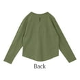thumbnail image 3 of Felirenzacia Women's T-shirt Long Sleeved Shirt Plus Size Long Sleeved crewneck top, 3 of 6
