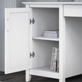 thumbnail image 4 of Atlin Designs Bureau d'Ordinateur 54W avec Rangements et Organisateurs de Bureau, 4 of 7