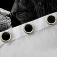 thumbnail image 4 of Feelyou Black White Lion 2-Pack Blackout Curtains (52x84), Valentines Animal Window Decor, 4 of 6