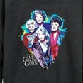 thumbnail image 3 of Golden Girls - Paint Splatter Group - Women's Lightweight French Terry Long Sleeve Shirt, 3 of 5
