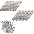 thumbnail image 1 of Kit de Réparation de Meubles à Coin Plat (10 Pcs avec Vis de Fixation), 1 of 5
