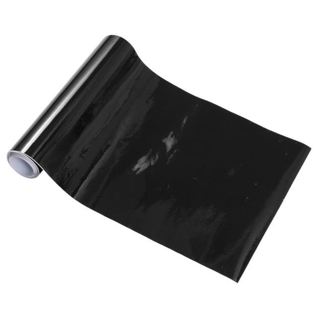 Película protectora universal para automóvil Unique Bargains, cubierta de vinilo para exterior e interior de 5.5mil, 1 pieza, negra, 0.5 pies x 5 pies