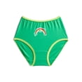thumbnail image 7 of St Patrick's Day Girls Cotton Underwear Briefs from Way To Celebrate, 5-Pack, Sizes S-XL, 7 of 7