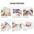 thumbnail image 5 of Toorise 20 Sheets Full Wraps Nail Stickers Decals, Self-Adhesive Nail Polish Stickers Waterproof Nail Decal Strips for Women Girls Nail DIY Decoration, 5 of 11