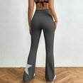 thumbnail image 6 of Gamivast Flare Pants for Women Star Print High Waisted Stretchy Fitted Trousers Casual Comfy Straight Pant Soft Comfy Trendy Outfits 2026, 6 of 6