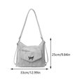 thumbnail image 3 of Bolso mano diario Hugtrwg bandolera hombro lujo Mujer Cuero PU Gran capacidad exteriores, 3 of 9