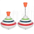 thumbnail image 3 of LED Spinning Top Novelty Colorful Musical Top Spinner Plastic Spinning Top Toy, 3 of 10