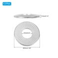 thumbnail image 2 of 304 Stainless Steel Flat Washers M12x32mm Belleville Spring Disc Washer Conical Knurled Metric Gasket 3 Pack, 2 of 7