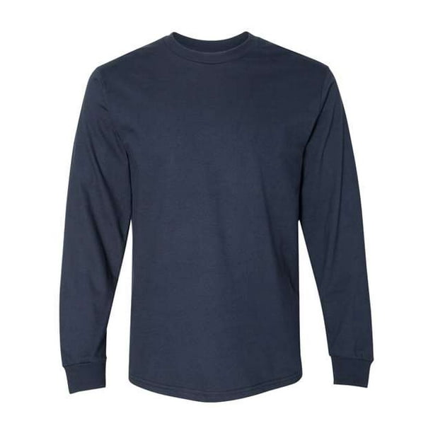 Camiseta de manga larga Gildan Hammer 20F Sport azul marino oscuro 3XL H400