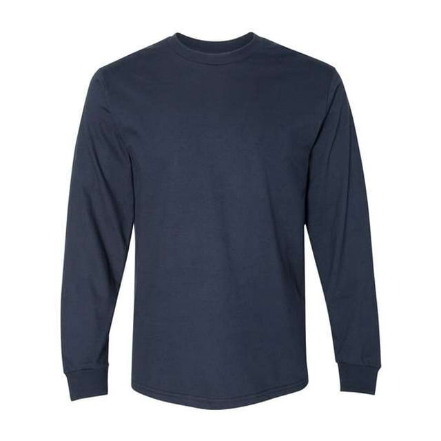Camiseta de manga larga Gildan Hammer 20F Sport Azul marino oscuro XL H400