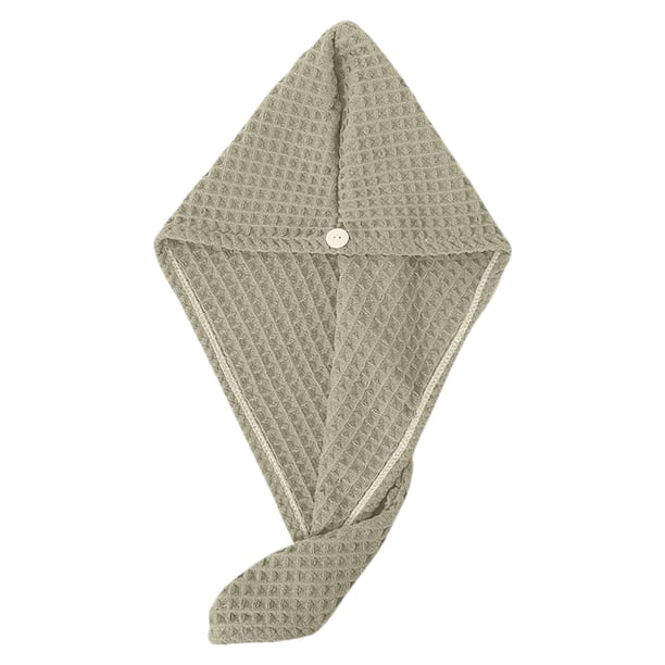 Gorro de ducha absorbente de terciopelo para mayor suavidad y sequedad. Toalla para el cabello.