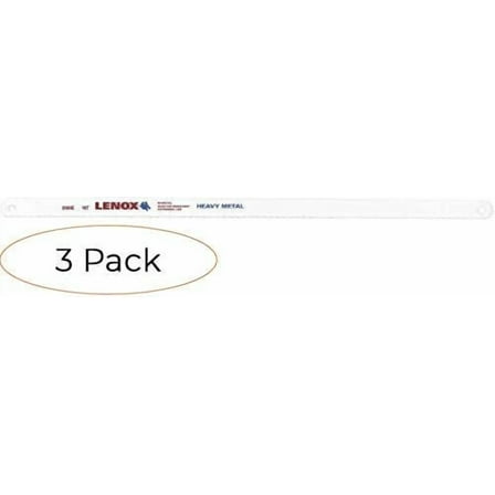 LENOX Tools Hacksaw Blade, 12-inch, 18 TPI 20144V218HE Three k