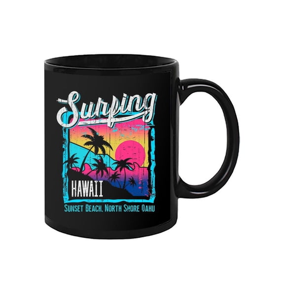 Surfing Hawaii. Mug Unisex's -Image by Shutterstock