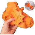 thumbnail image 4 of Moldes de silicona de Halloween, molde de chocolate de Halloween Calabaza de silicona Sombrero de bruja Fantasma Calavera Murciélago Forma Moldes Diy Molde para hornear para la fiesta de Halloween, kaili Sencillez, 4 of 5